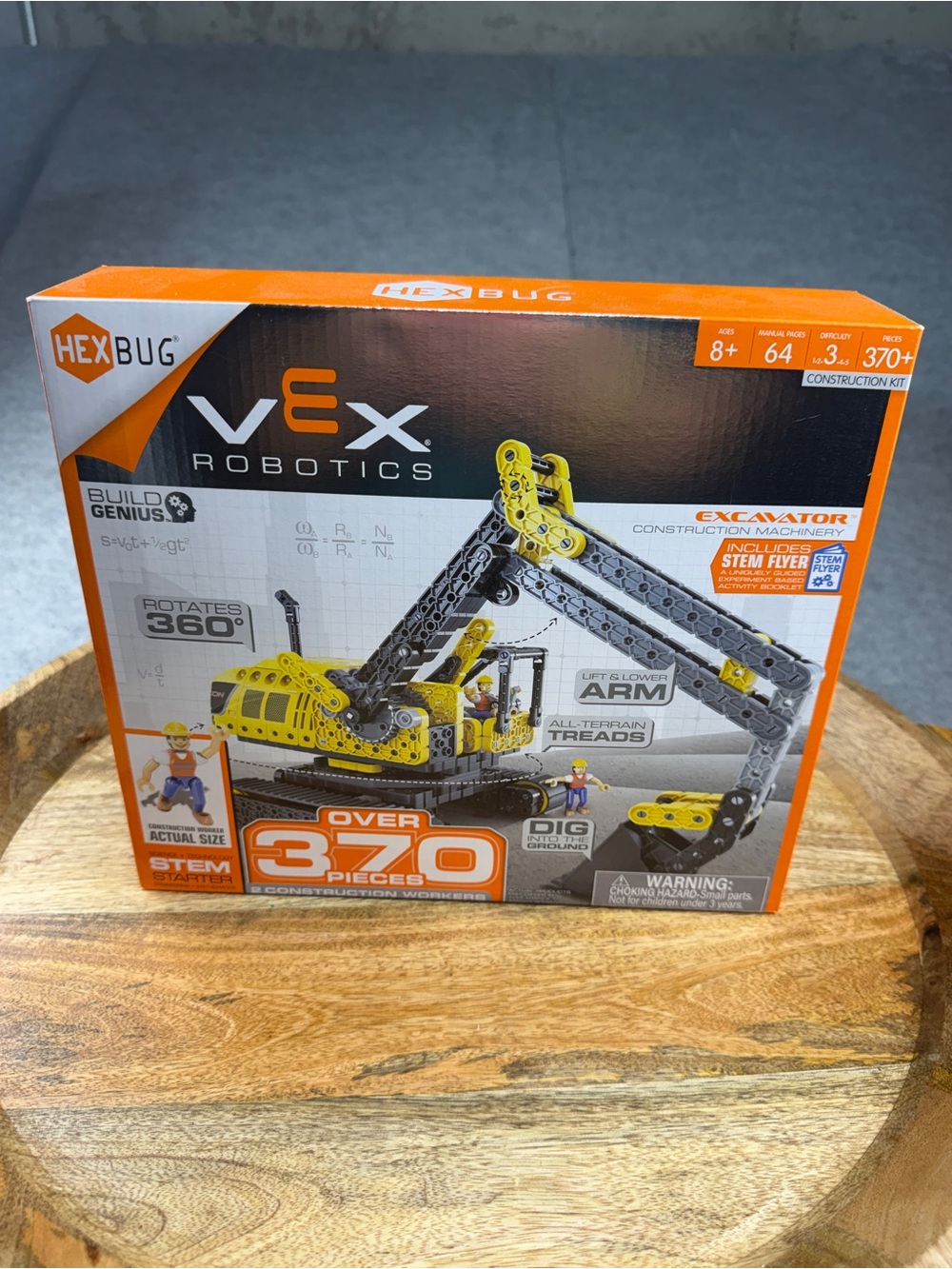 HEXBUG VEX Robotics Excavator STEM Building Kit New Sealed | Lollie Closet
